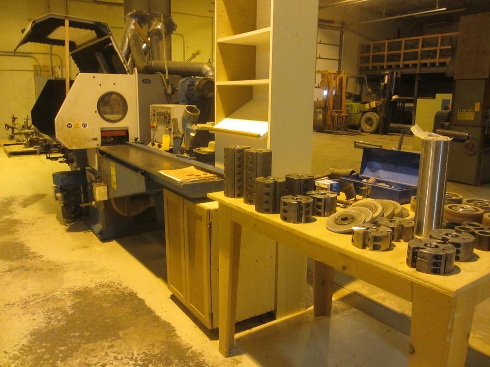 Wadkin Through Feed Four Sided Straightening / Planing Machine and Moulder