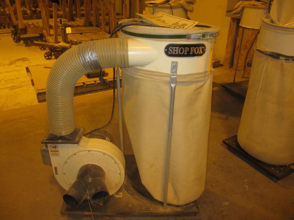 Shop Fox 1.5 HP Dust Collector