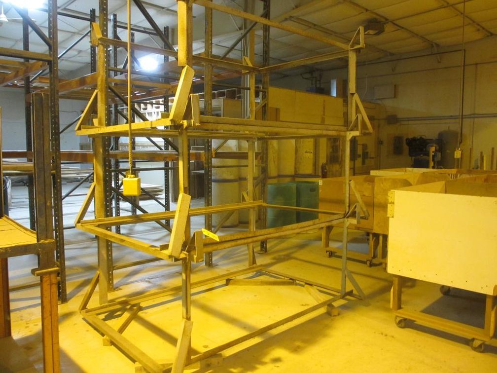 (3) Stackable Metal Racks