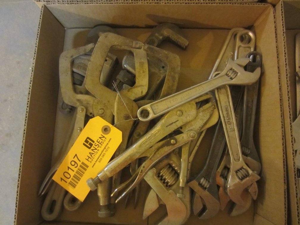 Flat of Various Wrenches