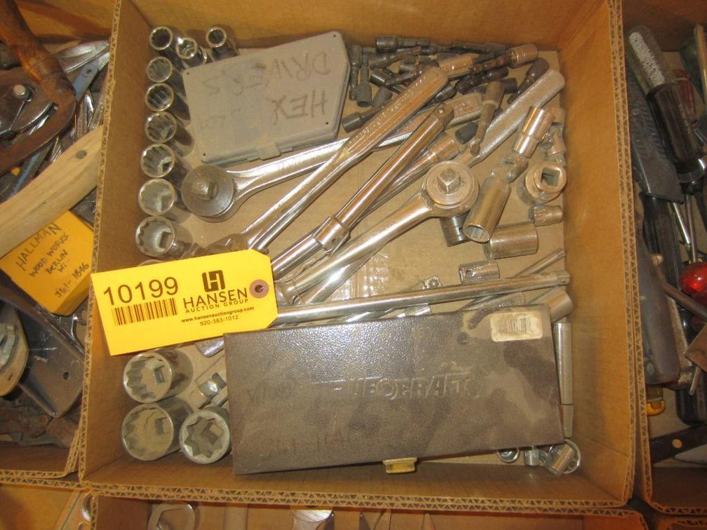 Flat of Socket Wrenches