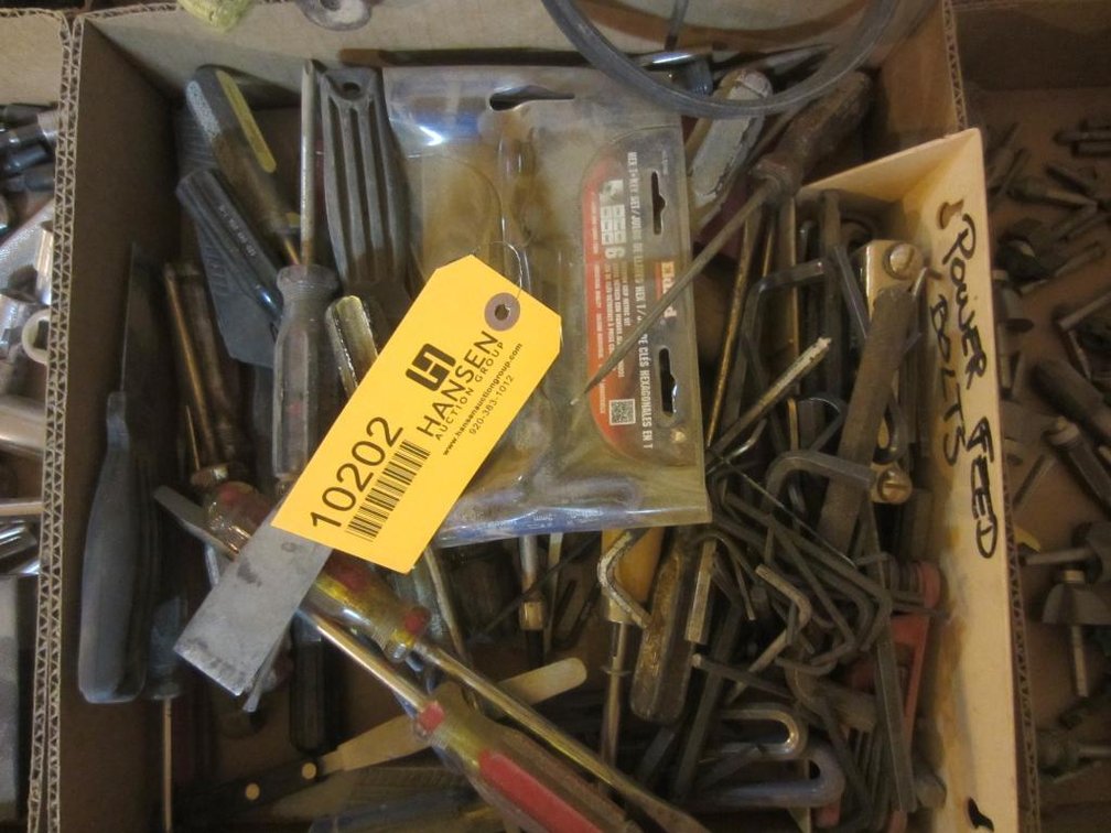 Flat of Various Tools