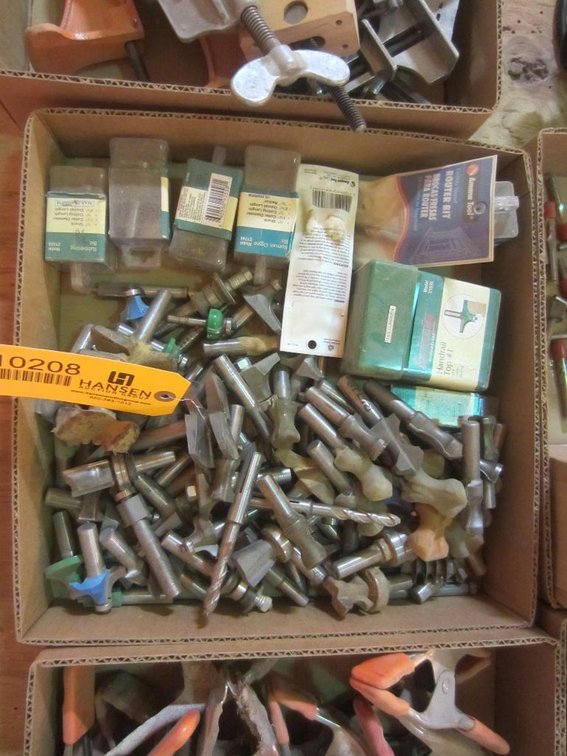 Box of Router and Shaper Bits