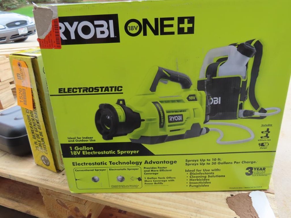 Ryobi Electrostatic Sprayer