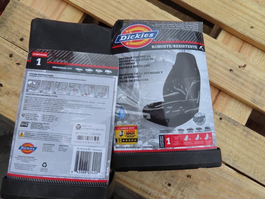 Dickens Vehicle Seat Cover - Qty 2