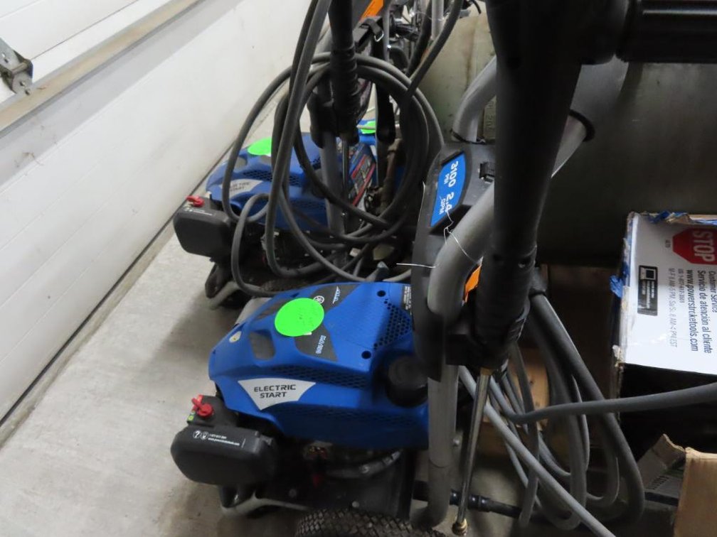 Power Stroke Electric Start Pressure Washer