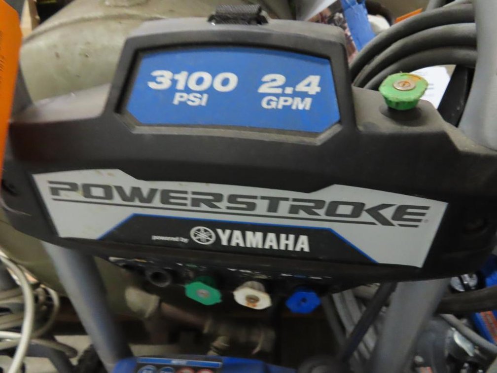 Power Stroke Electric Start Pressure Washer
