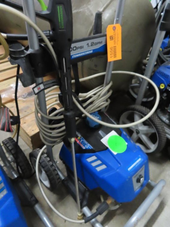Power Stroke Electric Start Pressure Washer