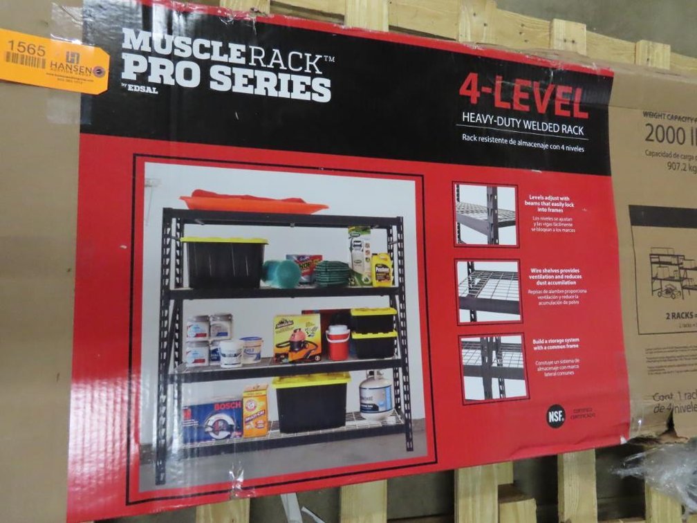 Muscle Rack 4-Level Welded Rack