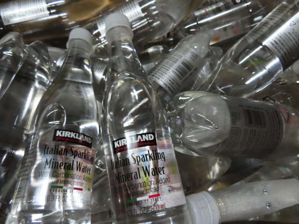 Sparkling Mineral Water - Qty ~ 105 bottles