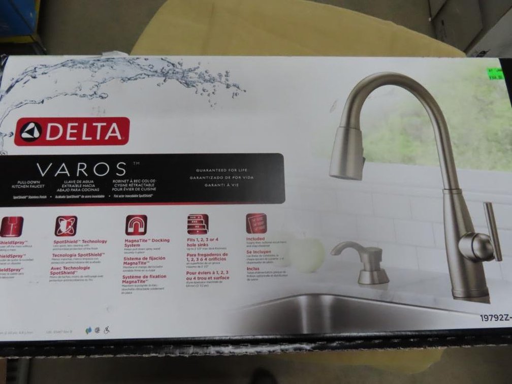 Delta Varos Pull-Down Kitchen Faucet