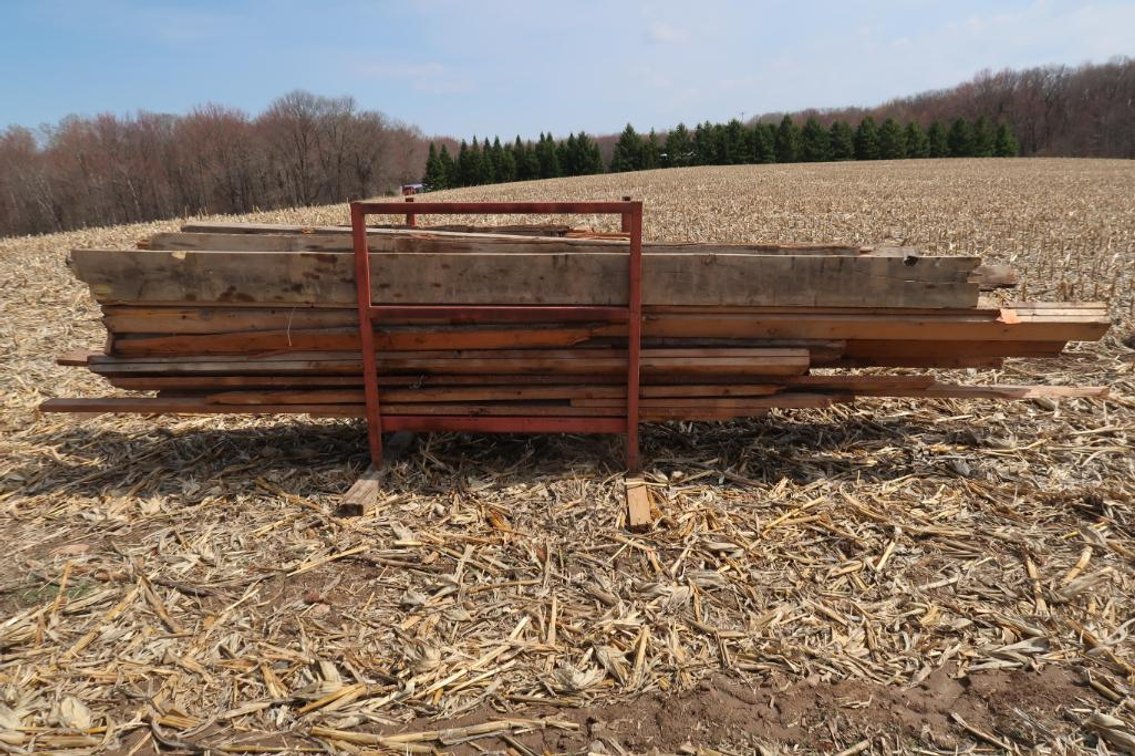 Large Group of Beams, 2" x 6", 2" x 10", (Rack not Included)
