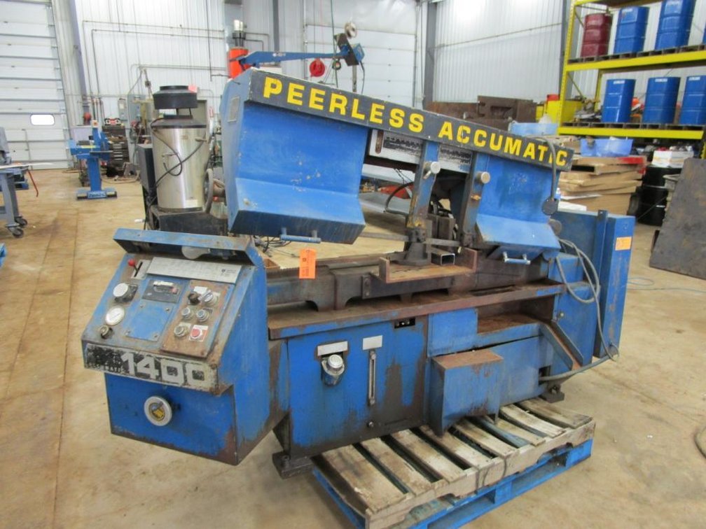 Peerless Accumatic 1400 Metal Cutting Bandsaw