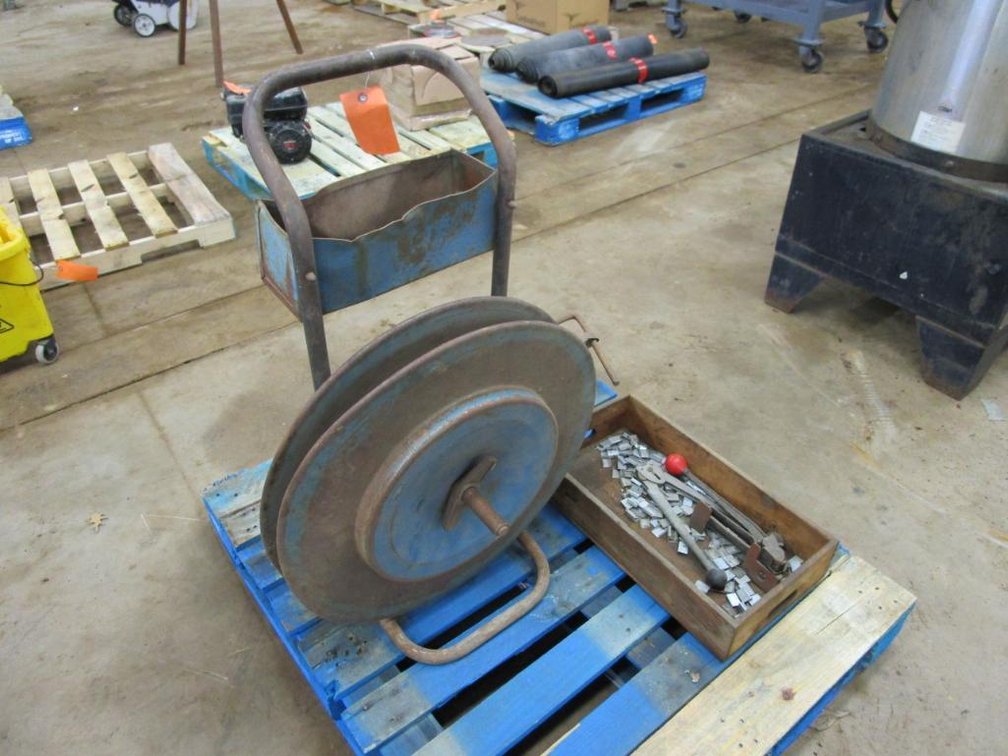 Banding Cart with Banding Tools