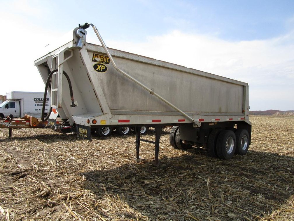 2006 Hilbilt XP Tandem Axle End Dump with Electric Tarp, VIN 1H9A1X4C661015046