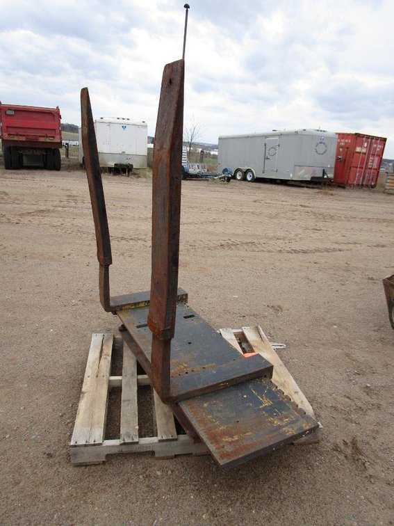 Fork Lift Plate with Forks