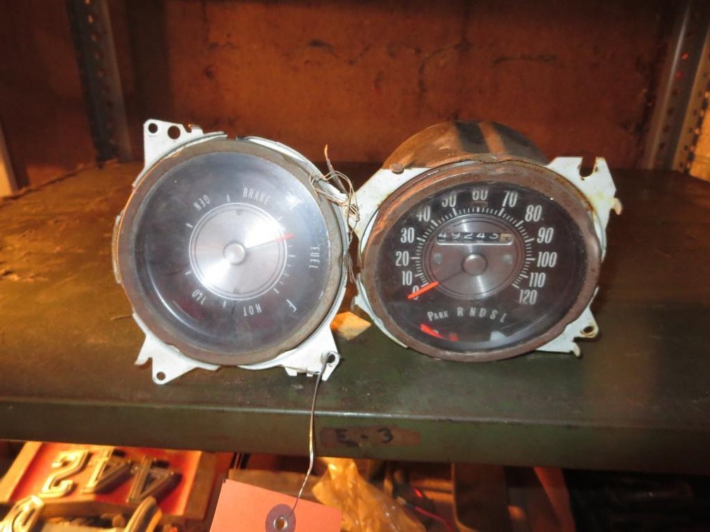 68-72 Cutlass Fuel Gauge and Speedometer