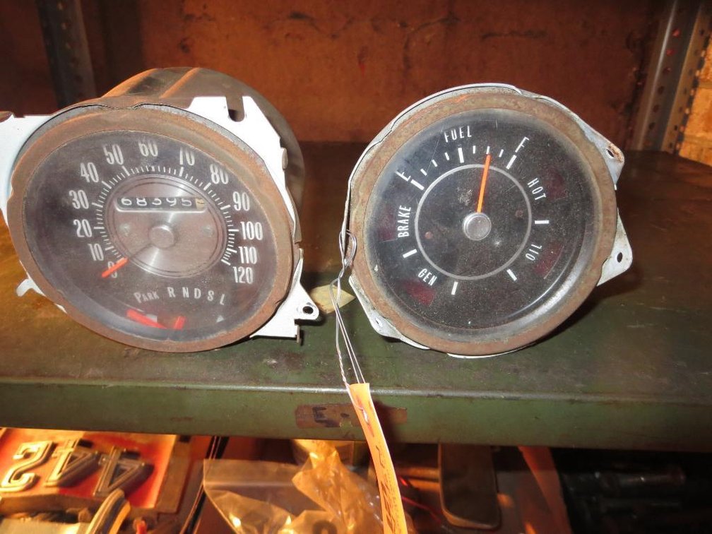 68-72 Cutlass Fuel Gauge and Speedometer