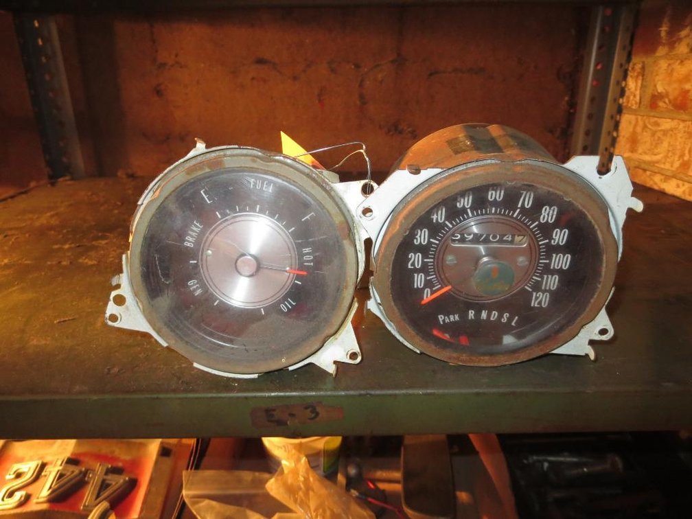 68-72 Cutlass Fuel Gauge and Speedometer