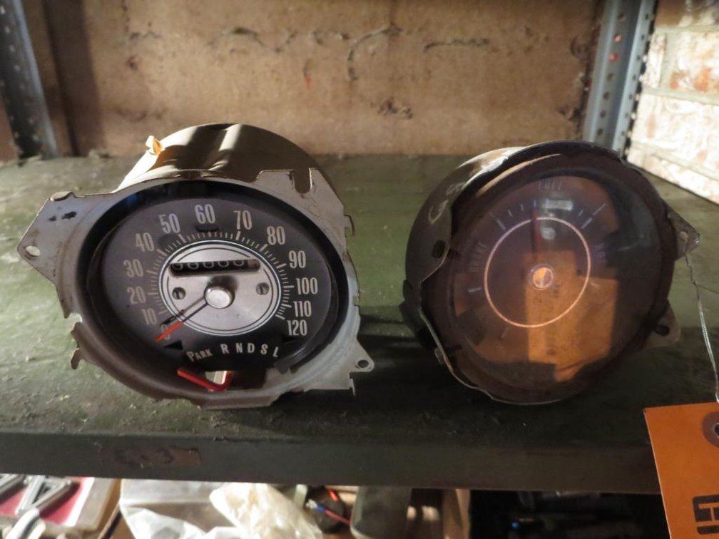 68-72 Cutlass Fuel Gauge and Speedometer