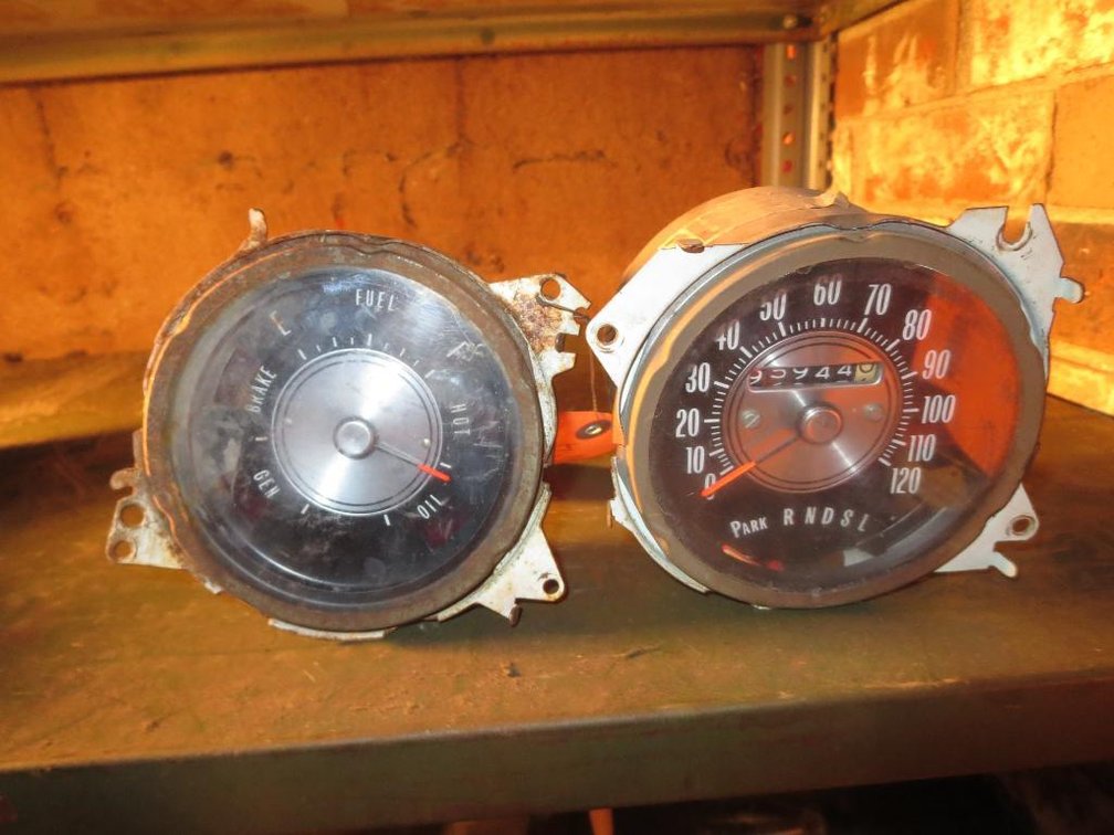 68-72 Cutlass Fuel Gauge and Speedometer