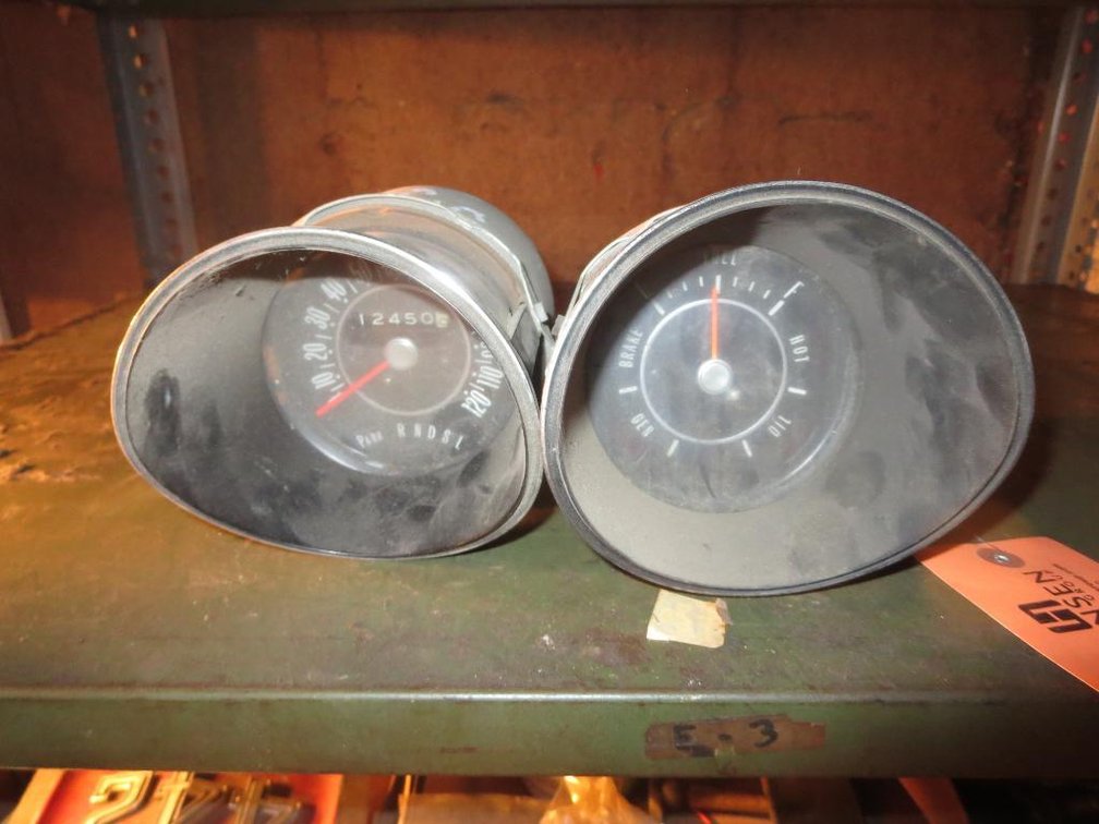 68-72 Cutlass Fuel Gauge and Speedometer