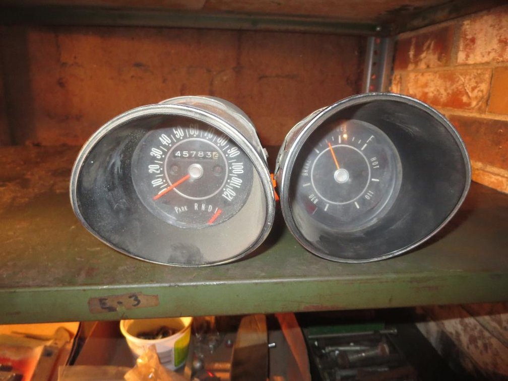 68-72 Cutlass Fuel Gauge and Speedometer