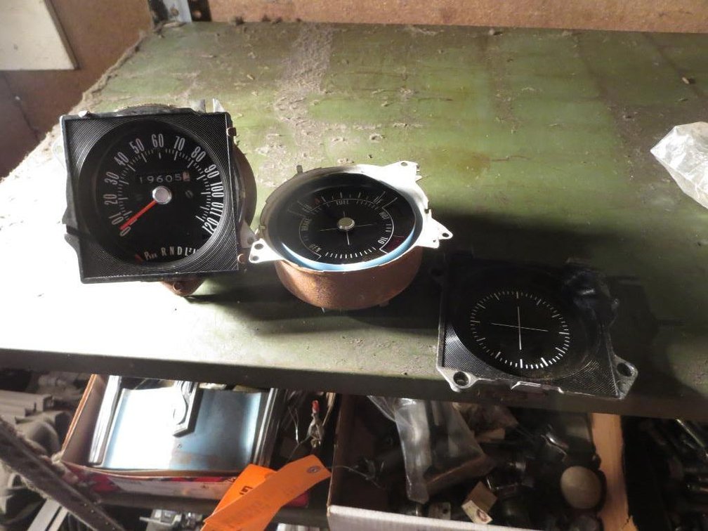 Buick Fuel Gauge and Speedometer
