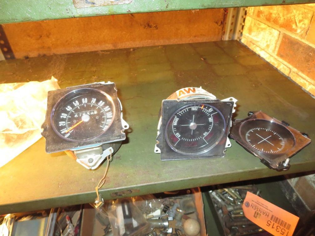 Buick Fuel Gauge and Speedometer