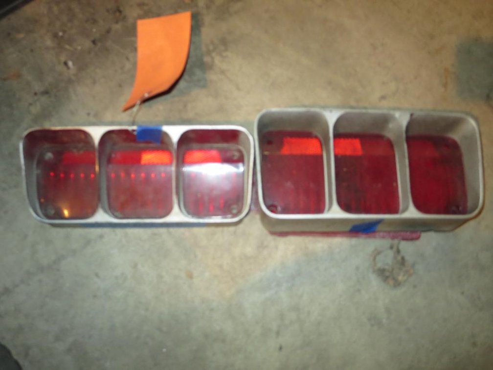 72 Cutlass Tail Lights