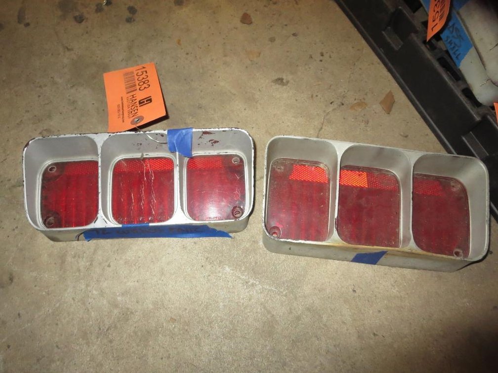 72 Cutlass Tail Lights