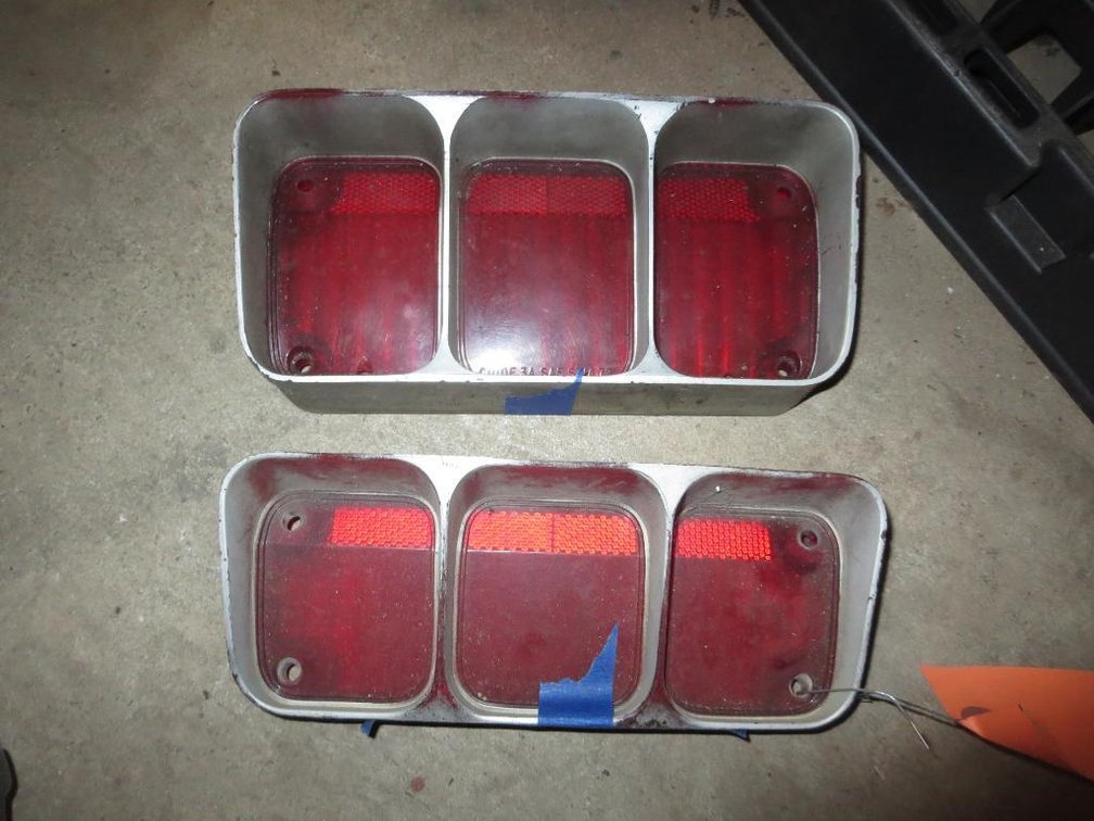 72 Cutlass Tail Lights