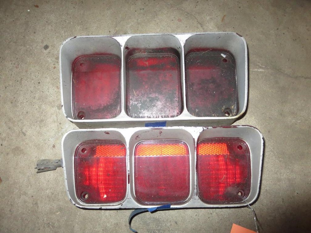72 Cutlass Tail Lights