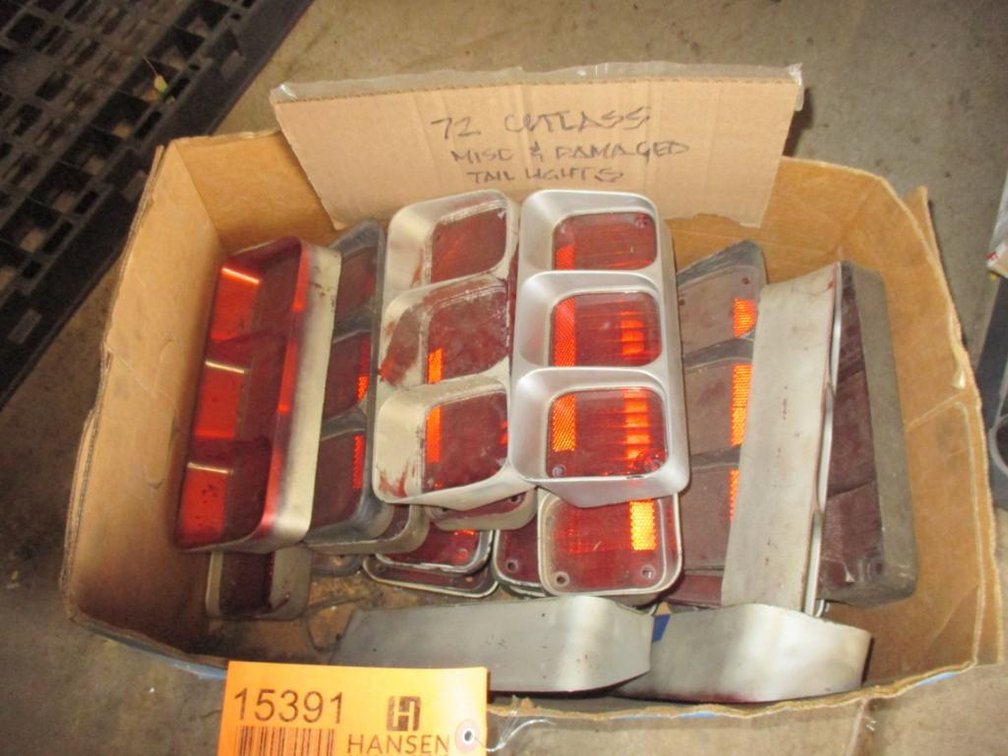 72 Cutlass Misc. Tail Lights