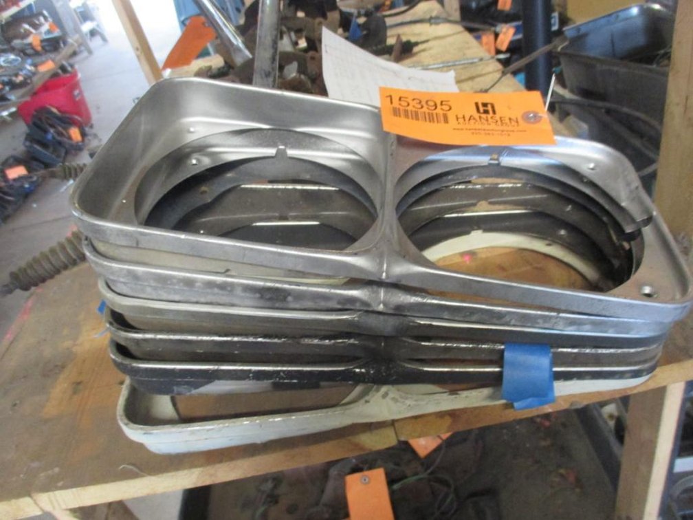 (6) 72 Cutlass Headlight Bezels
