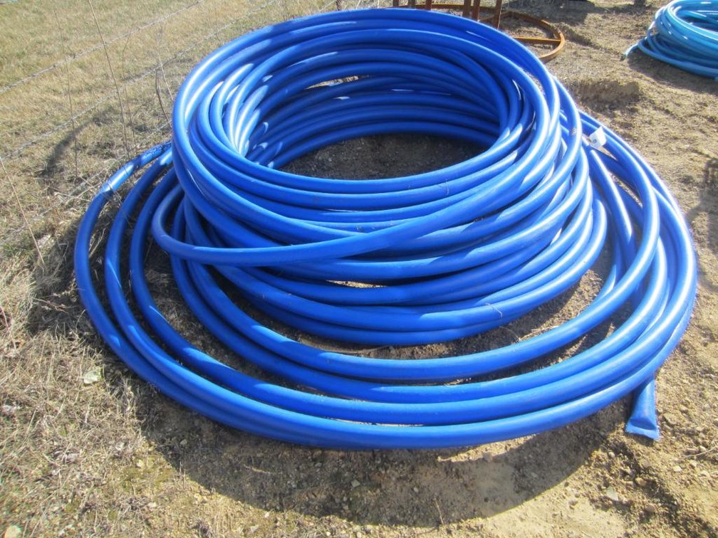 Roll of 1 3/4" O. D. Plastic Tubing