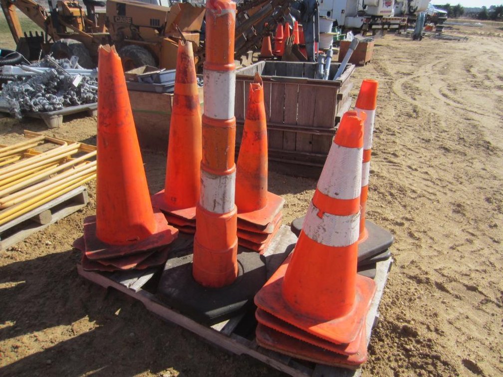Various Size Traffic Cones