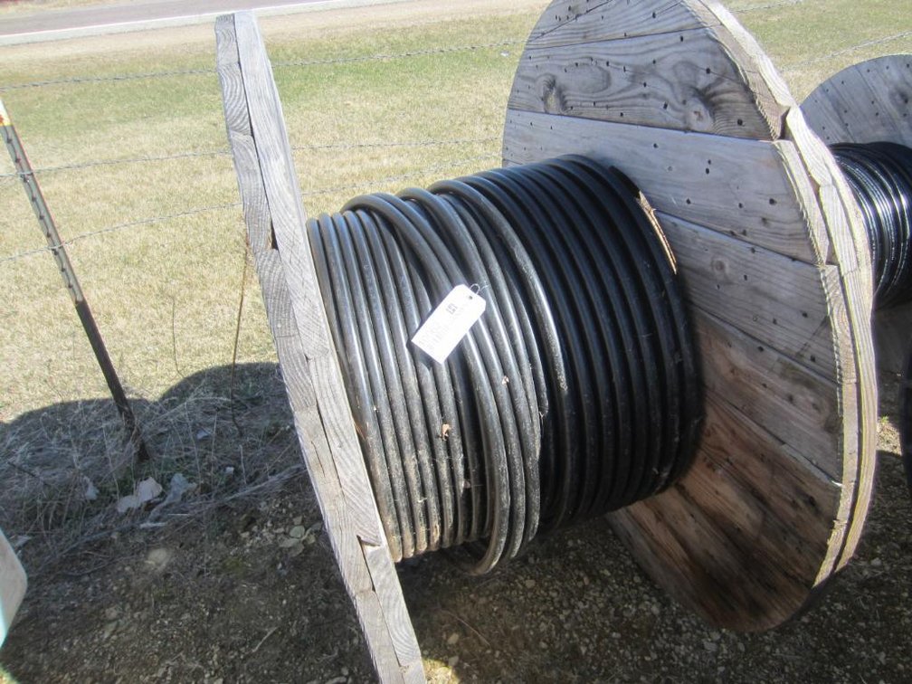 Spool of Telecommunication Cable