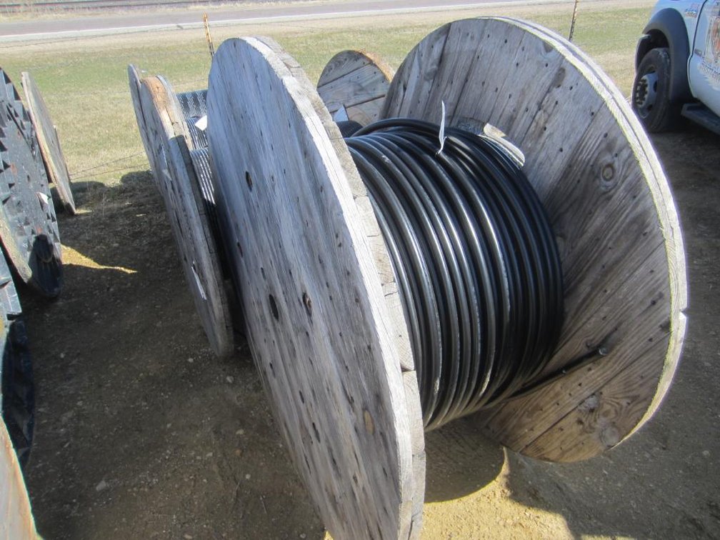 (2) Spools of Telecommunication Cable
