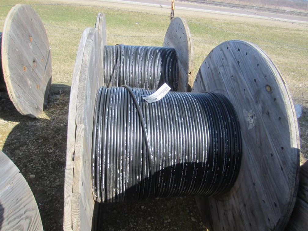 (2) Spools of Telecommunication Cable
