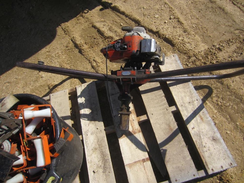 Stihl Two-Person Gas Powered Hole Digger