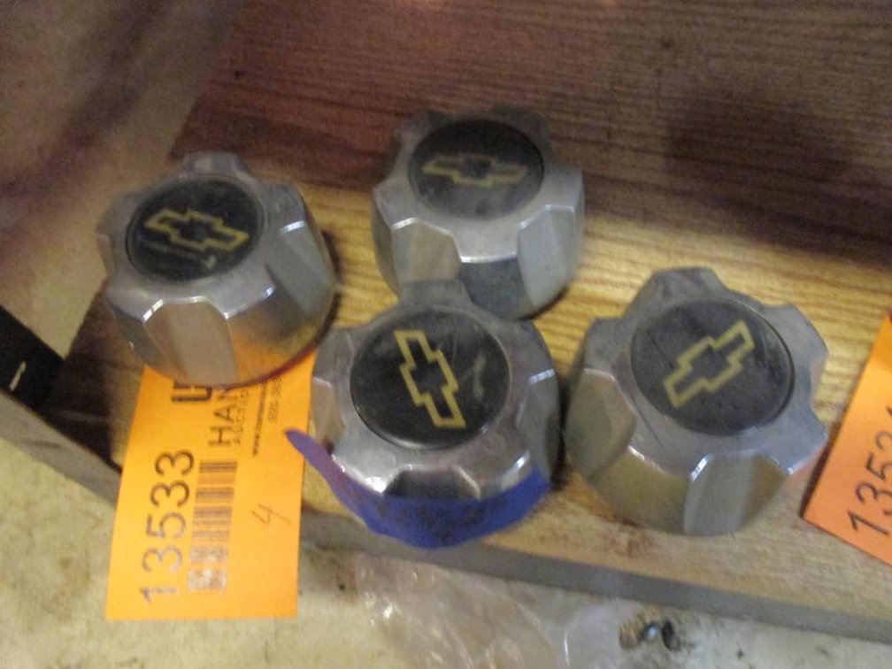 (4) Chevy Center Caps