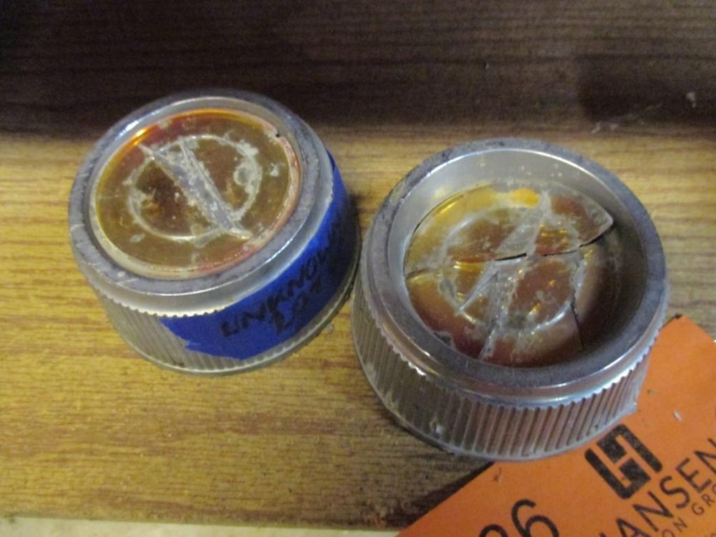 (2) Center Caps