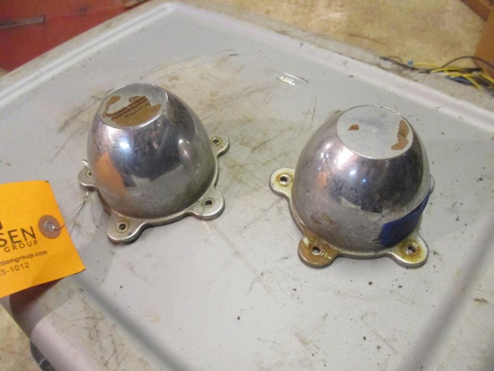 (2) American Racing Center Caps