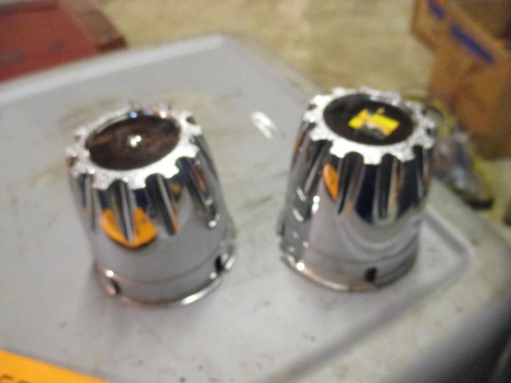 (2) Center Caps