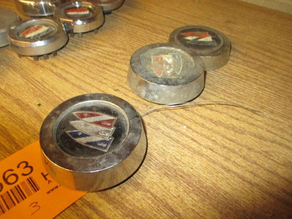 (3) Buick Center Caps