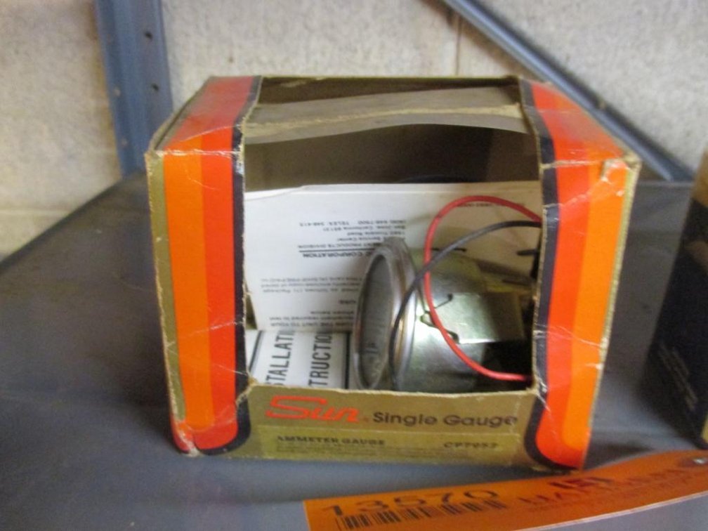 Sun Single Gauge Ammeter Gauge (B)
