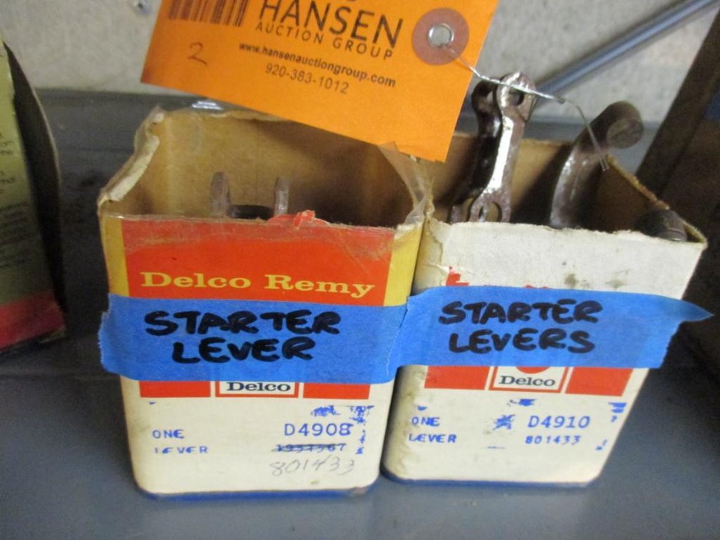 (2) Starter Levers (B)