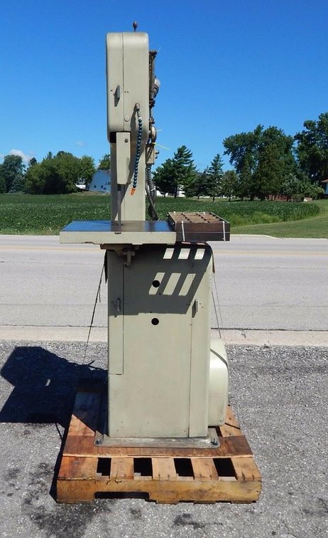 Do-All Vertical Band Filer Model 120 15in. Throat with Dayton 3/4HP Motor Single Phase 115/230Volts 1725RPMs 60HZ Works Great! (Francis Creek, WI)