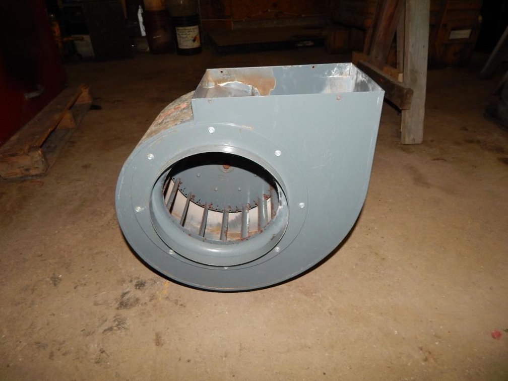 Dayton Model 2C890 Blower 10in. Diameter Inlet 11-3/4 X 7-7/8in. Outlet 10-5/8in. Wheel Diameter 3/4HP 3 Phase (PR16)